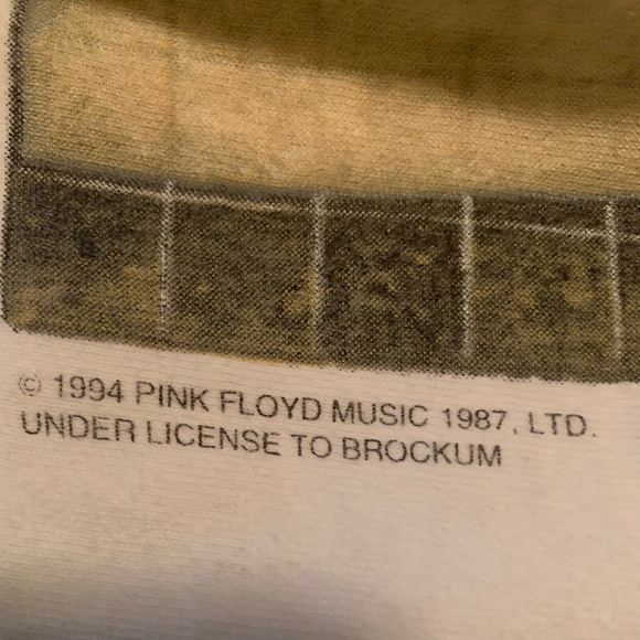 ❇️SOLD❇️ PINK FLOYD Division Bell "North American Tour 1994" Concert T Shirt XXL - Picture 6 of 10